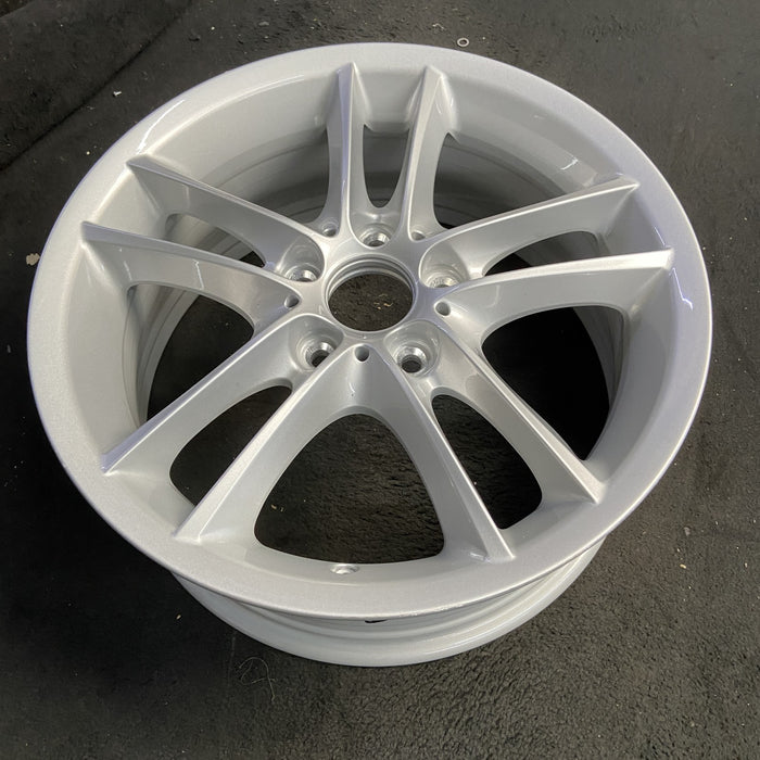 18" BMW 128i 08-13 18x7.5 , 5 spoke, open spoke, straight spoke, peaked edge, - View 7