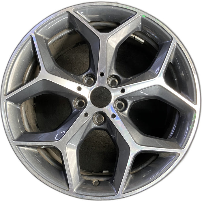 18" BMW X1 16-20 18x7.5 , , solid Y spoke Original OEM Wheel Rim - Front View