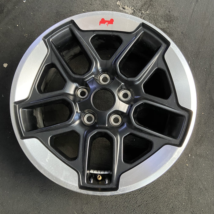 17" WRANGLER 18 VIN X , 17x7.5, , aluminum, U spoke Original OEM Wheel Rim - Additional View