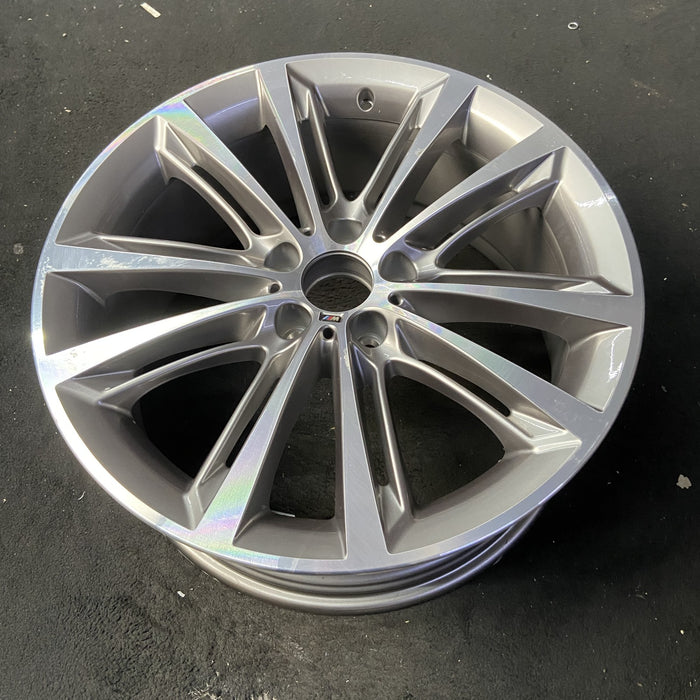20" BMW 528i 11-16 20x8.5 , 10 spoke, split spoke, ferric gray Original OEM - View 8