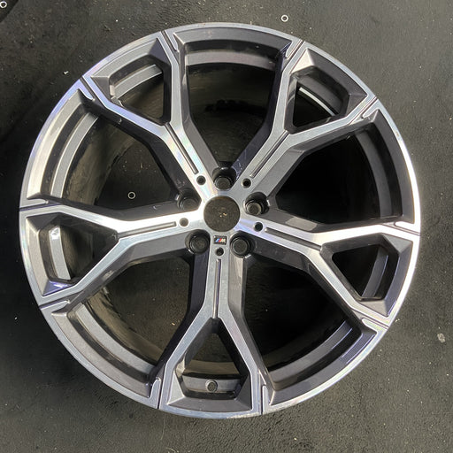 21" BMW X5 19-20 21x10.5, , , narrow spoke end Original OEM Wheel Rim - Additional View