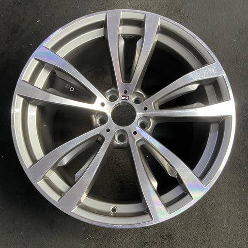 20" BMW X5 14-18 20x10 , 5 spoke, V spoke, flat spoke, machined Original OEM - Additional View