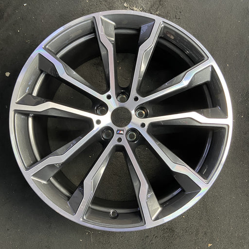 20" BMW X3 18-20 20x8 , 5 spoke, Y spoke design Original OEM Wheel Rim - Additional View