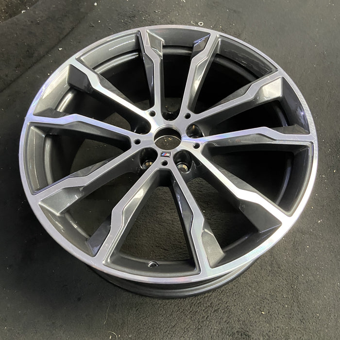 20" BMW X3 18-20 20x8 , 5 spoke, Y spoke design Original OEM Wheel Rim - View 7
