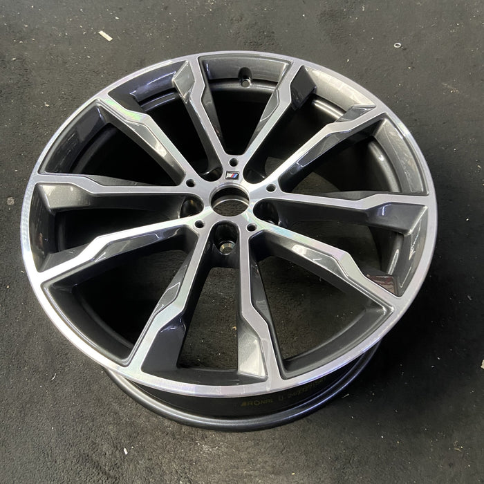 20" BMW X3 18-20 20x8 , 5 spoke, Y spoke design Original OEM Wheel Rim - View 8