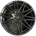 22" BMW X5M 24-26 22x11.5, 20 spoke, black Original OEM Wheel Rim - Front View