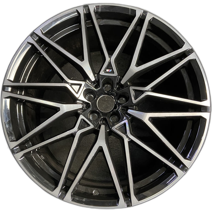 22" BMW X5M 21-23 22x11.5, 20 spoke Original OEM Wheel Rim - Front View