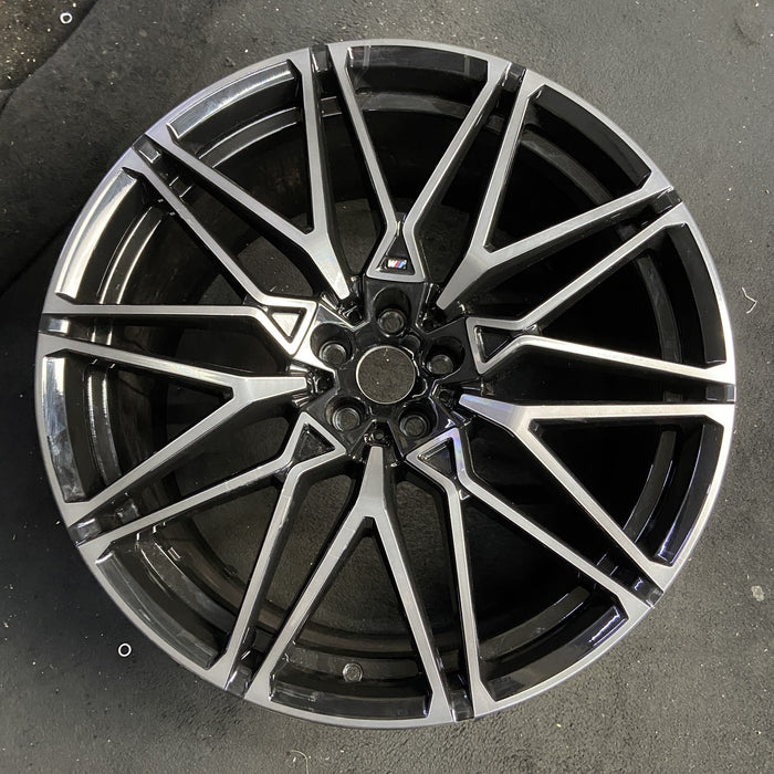 22" BMW X5M 21-23 22x11.5, 20 spoke Original OEM Wheel Rim - Additional View