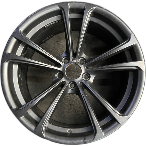 20" BMW M5 12-16 20x9 , 5 double spoke, rear, Original OEM Wheel Rim - Front View