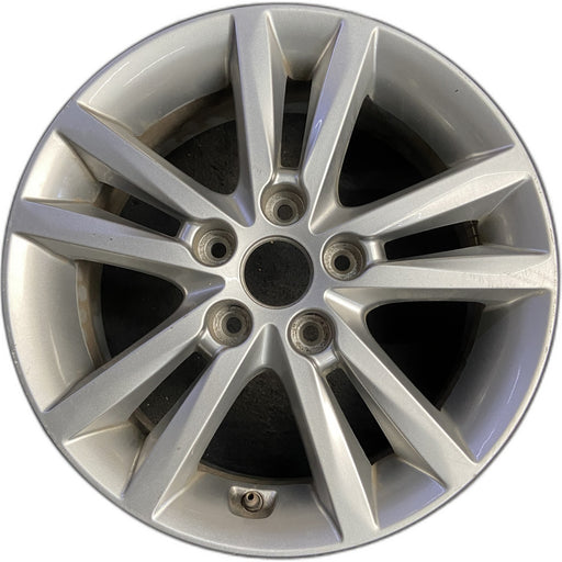 16" SONATA 15 16x6.5 , 10 spoke, w/o Original OEM Wheel Rim - Front View