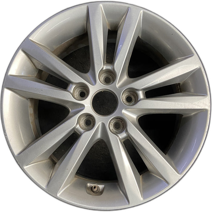 16" SONATA 15 16x6.5 , 10 spoke, w/o Original OEM Wheel Rim - Front View
