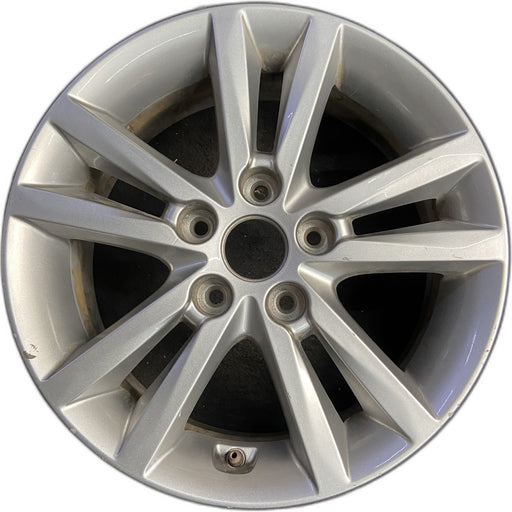 16" SONATA 15 16x6.5 , 10 spoke, w/o Original OEM Wheel Rim - Front View
