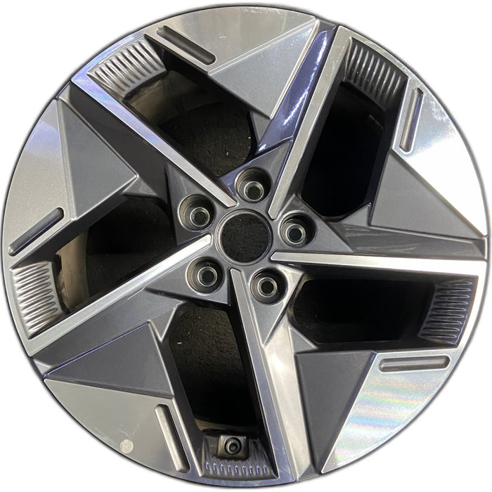 18" TUCSON 25-26 gasoline, 18x7.5 , angled spoke Original OEM Wheel Rim - Front View
