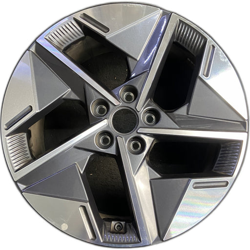 18" TUCSON 25-26 gasoline, 18x7.5 , angled spoke Original OEM Wheel Rim - Front View