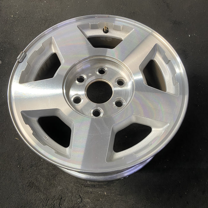 17" SILVERADO 1500 PICKUP 04 17x7.5, Original OEM Wheel Rim - View 8