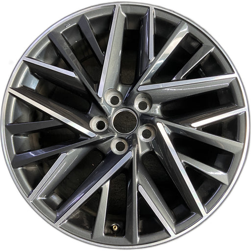 20" TX350 24-26 20x8, 20 spoke Original OEM Wheel Rim - Front View