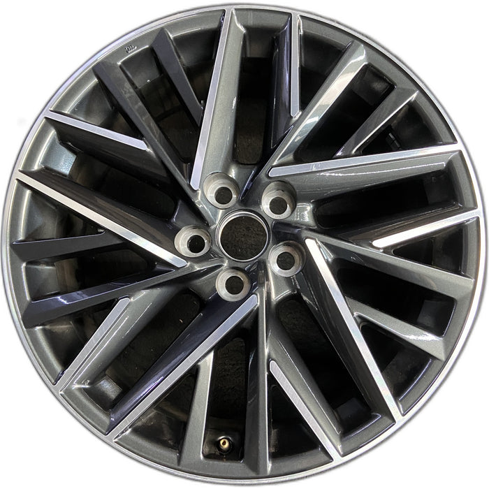 20" TX350 24-26 20x8, 20 spoke Original OEM Wheel Rim - Front View