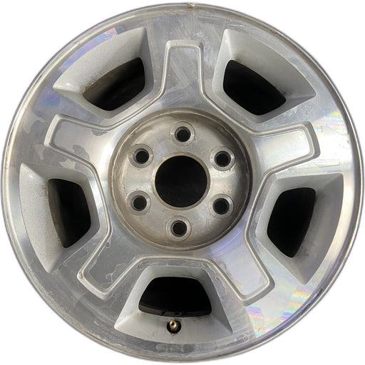 17" AVALANCHE 1500 07-10 17x7.5", aluminum, , pentastar groove that connects - Front View