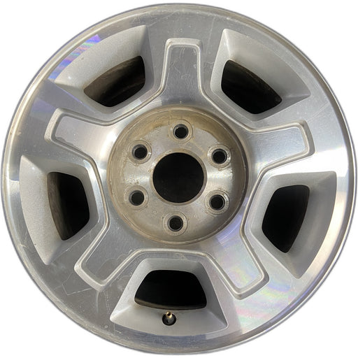 17" AVALANCHE 1500 07-10 17x7.5", aluminum, , pentastar groove that connects - Front View
