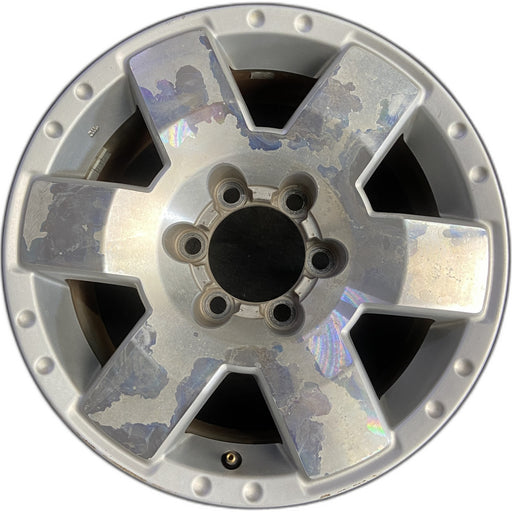 17" FJ CRUISER 07 , alloy Original OEM Wheel Rim - Front View