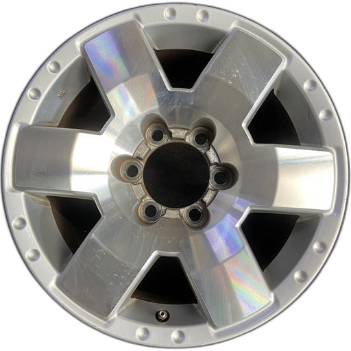 17" FJ CRUISER 07 , alloy Original OEM Wheel Rim - Front View