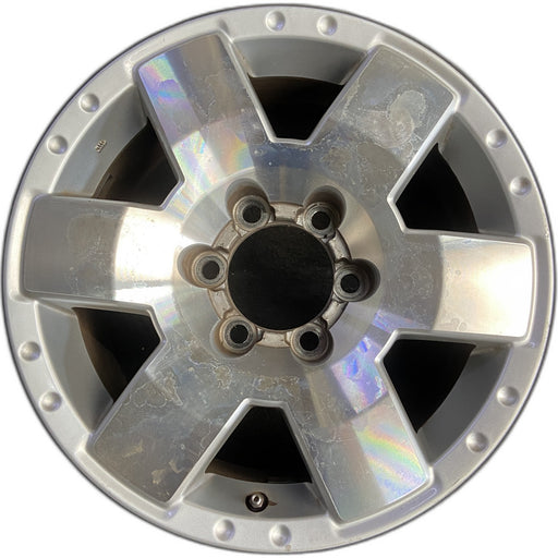 17" FJ CRUISER 07 , alloy Original OEM Wheel Rim - Front View