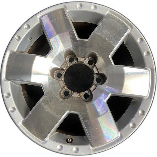 17" FJ CRUISER 07 , alloy Original OEM Wheel Rim - Front View