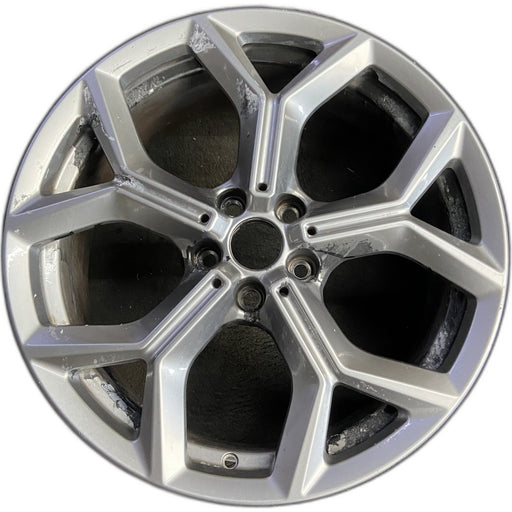 19" BMW X3 20 19x7.5 , 5 spoke, Y spoke design, dark gray Original OEM Wheel Rim - Front View