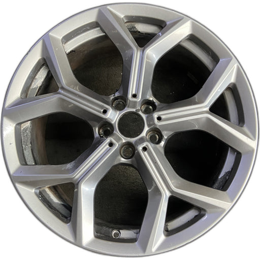 19" BMW X3 20 19x7.5 , 5 spoke, Y spoke design, dark gray Original OEM Wheel Rim - Front View