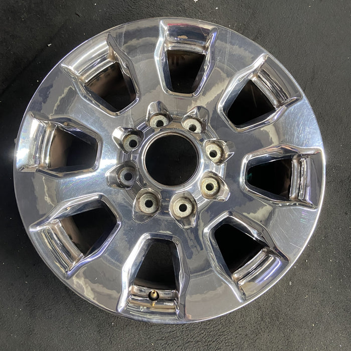 20" FORD F250SD PICKUP 17 20x8 , 8 spoke, chrome, 4" center cap, Original OEM - Additional View