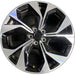 19" MUSTANG MACH-E 21-22 19x7, , machined , black pockets Original OEM Wheel Rim - Front View