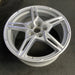 19" CORVETTE 20-22 front, , 5 spoke, gloss silver Original OEM Wheel Rim - View 7