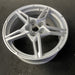19" CORVETTE 20-22 front, , 5 spoke, gloss silver Original OEM Wheel Rim - View 8
