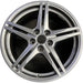 19" CORVETTE 23-24 front, 19x8.5, 10 single spoke, satin graphite Original OEM - Front View
