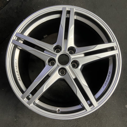 20" CORVETTE 23-26 rear, 20x11, 10 single spoke, satin graphite Original OEM - Additional View