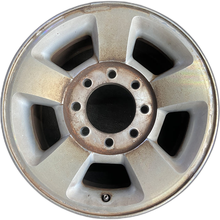 17" DODGE 2500 PICKUP 03-04 17x8, aluminum Original OEM Wheel Rim - Front View