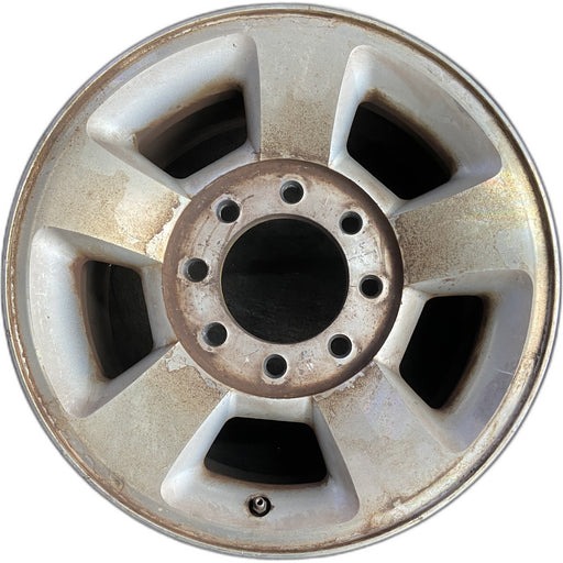 17" DODGE 2500 PICKUP 03-04 17x8, aluminum Original OEM Wheel Rim - Front View
