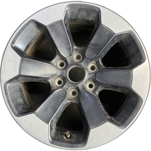 18" DODGE 1500 PICKUP 19-21 , 18x8 , , 6 spoke, opt WBT Original OEM Wheel Rim - Front View