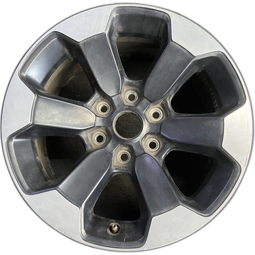 18" DODGE 1500 PICKUP 19-21 , 18x8 , , 6 spoke, opt WBT Original OEM Wheel Rim - Front View