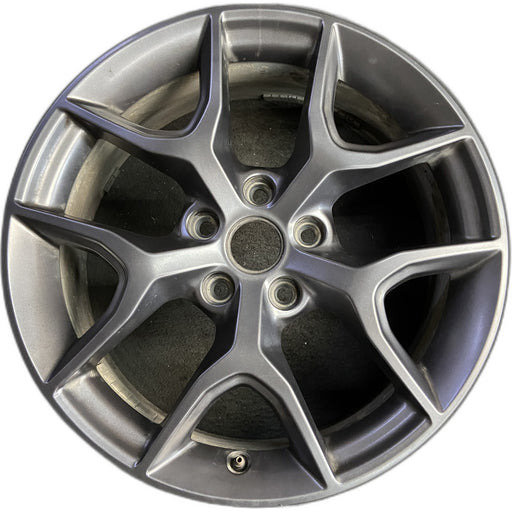 20" GRAND CHEROKEE 19-20 20x8, , Y spoke Original OEM Wheel Rim - Front View