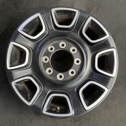 20" FORD F250SD PICKUP 23-26 20x8, , solid spoke, black, slotted spoke Original - Additional View