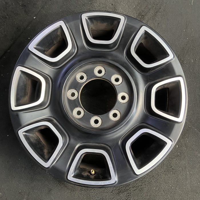 20" FORD F250SD PICKUP 23-26 20x8, , solid spoke, black, slotted spoke Original - Additional View