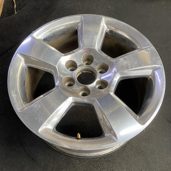 20" SIERRA 1500 PICKUP 19 classic , 20x9, 5 spoke, exposed lug nuts, polished - View 7
