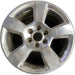 20" SIERRA 1500 PICKUP 19 classic , 20x9, 5 spoke, exposed lug nuts, polished - Front View