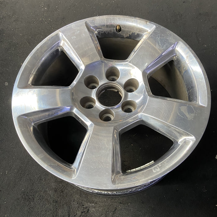 20" SIERRA 1500 PICKUP 19 classic , 20x9, 5 spoke, exposed lug nuts, polished - View 8