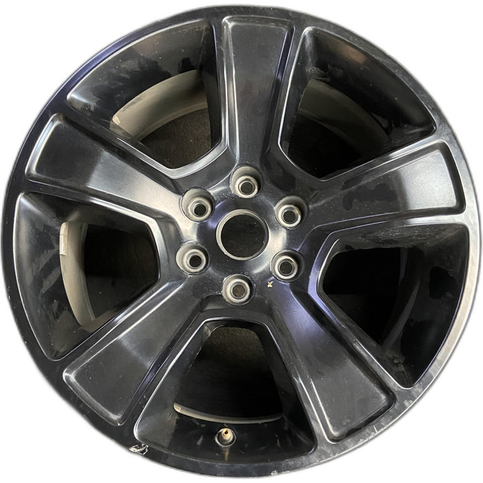 20" DODGE 1500 PICKUP 20-21 , 20x9, , 5 spoke, opt WRP Original OEM Wheel Rim - Front View