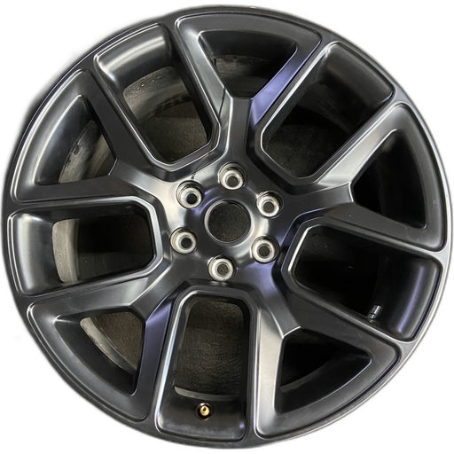 22" DODGE 1500 PICKUP 20-21 , 22x9, 5 spoke, opt WPH Original OEM Wheel Rim - Front View