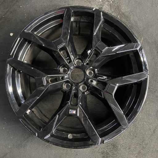 19" BMW 230i 25-26 19x8, , U spoke, black Original OEM Wheel Rim - Additional View