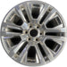 20" SIERRA 1500 PICKUP 19 , 20x9, 12 spoke, V spoke, opt RTL Original OEM Wheel - Front View