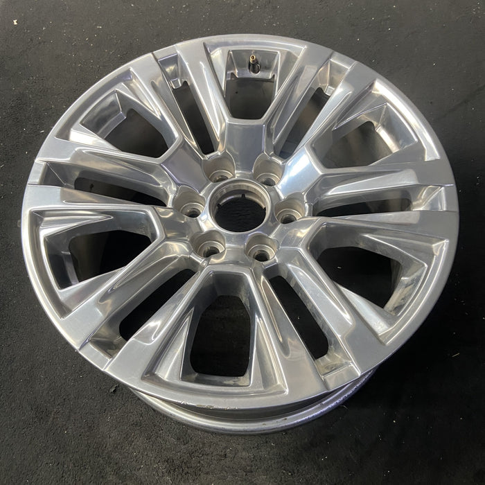 20" SIERRA 1500 PICKUP 19 , 20x9, 12 spoke, V spoke, opt RTL Original OEM Wheel - View 8